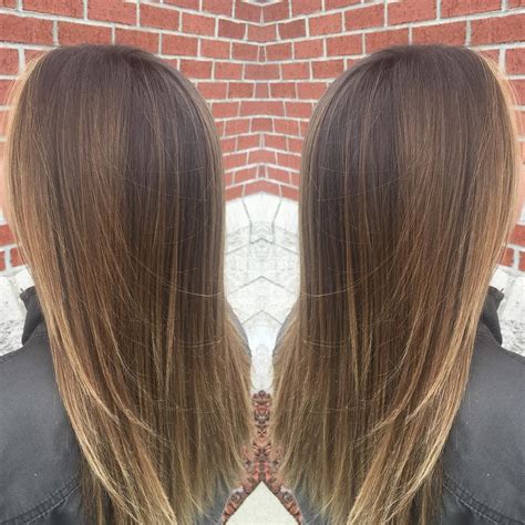 balayage on straight hair|More.